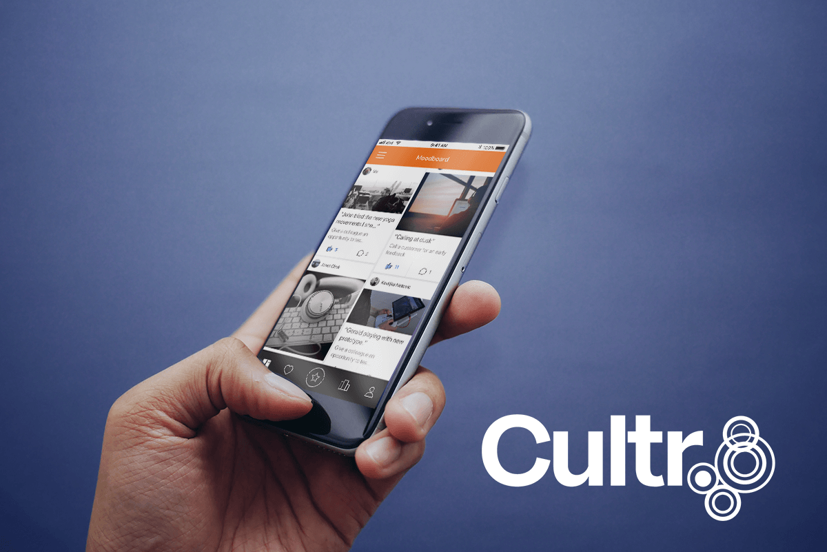 man_hand_bluer A man scrolling the new Cultr moodboard