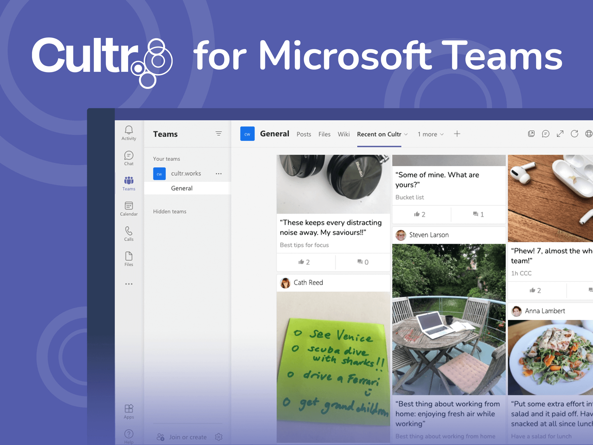 Cultr Connect – Microsoft Teams